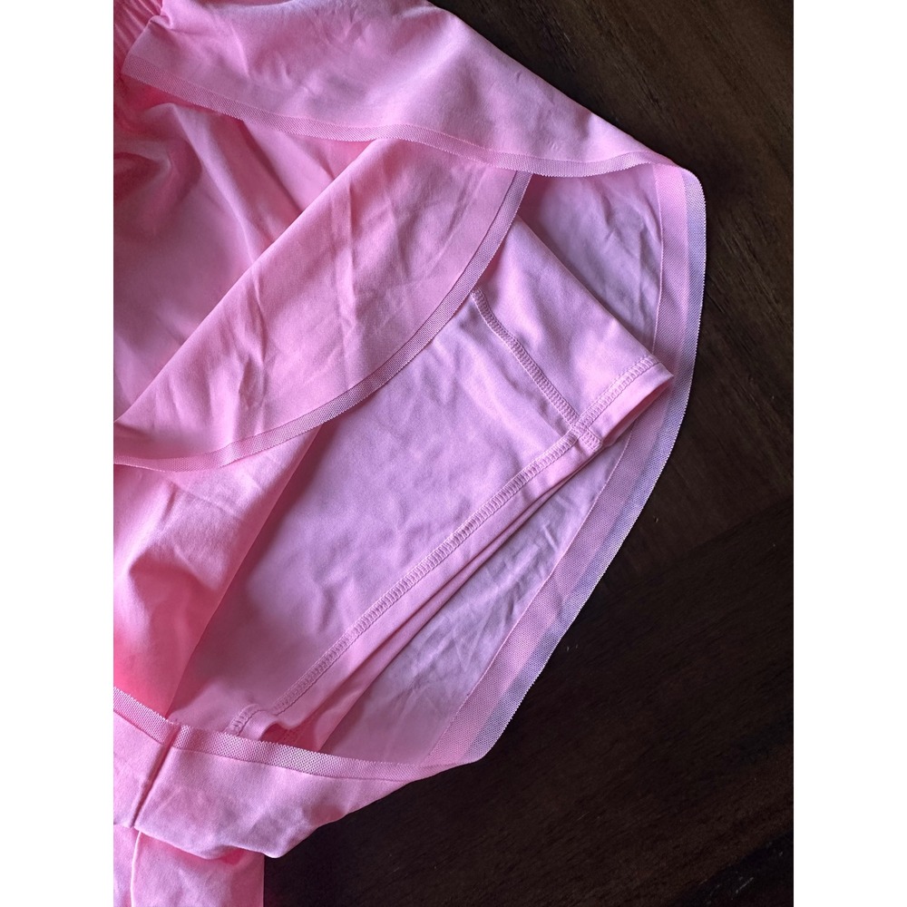 Zyia Active Pink Mesh Trim Running Shorts with Liner XXL Womens Athleisure - Picture 3 of 5